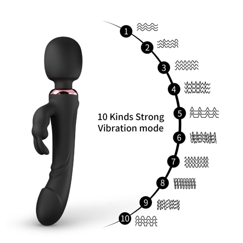 Double heads G-Spot Rabbit Vibrator