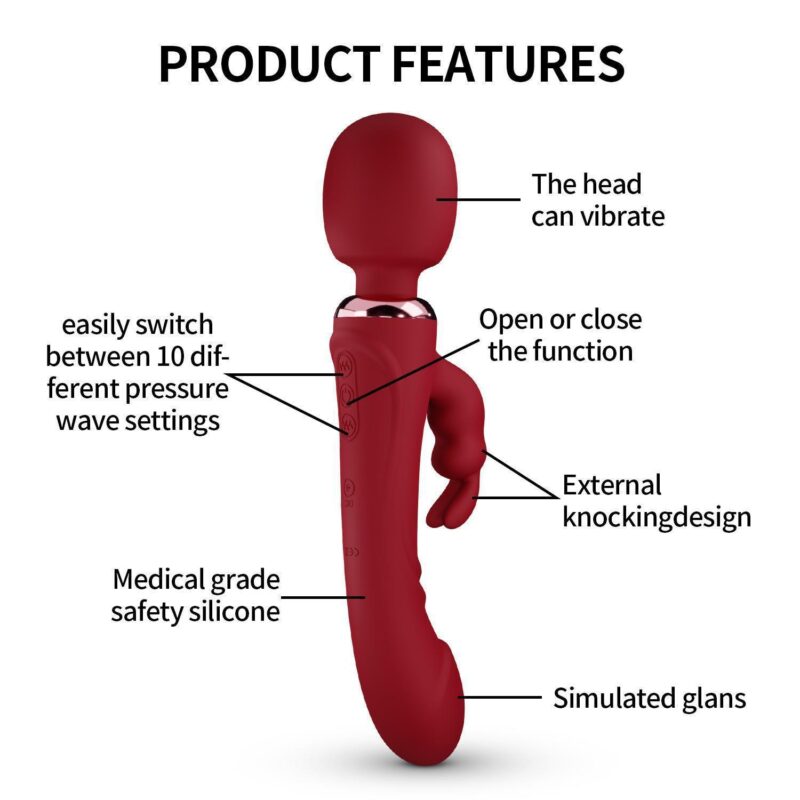 Double heads G-Spot Rabbit Vibrator