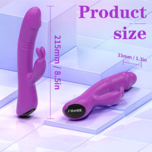 Extension and retraction G-Spot Rabbit Vibrator
