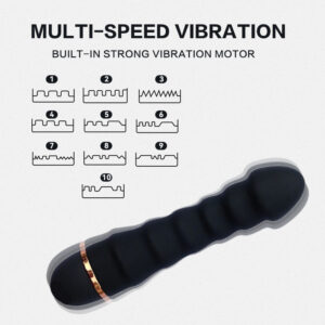 Wave vibration bar, G-spot masturbation female massage bar