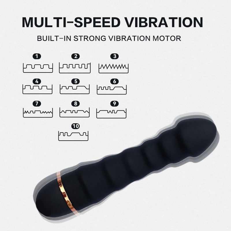 Wave vibration bar, G-spot masturbation female massage bar