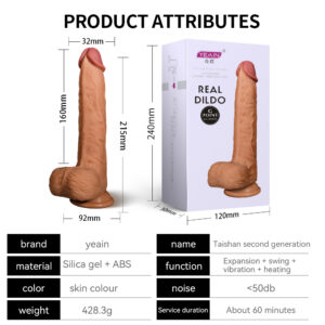 Mount Tai Classic Realistic Dildo
