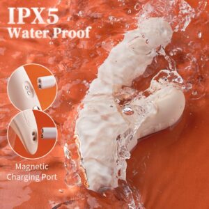 SVAKOM 4 In 1 Thrusting Sucking Heating G-spot Vibrators