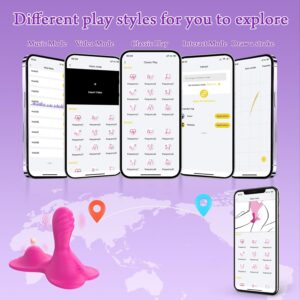 Sit-Ride Butterfly G-Spot Vibrating Cushion with APP Control