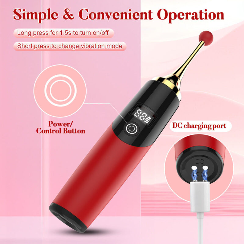Precision Targeted Clit G Spot Vibrator with 12 Powerful Vibration